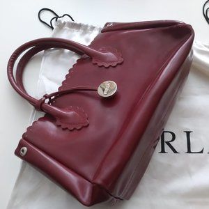 Furla Red Leather Handbag